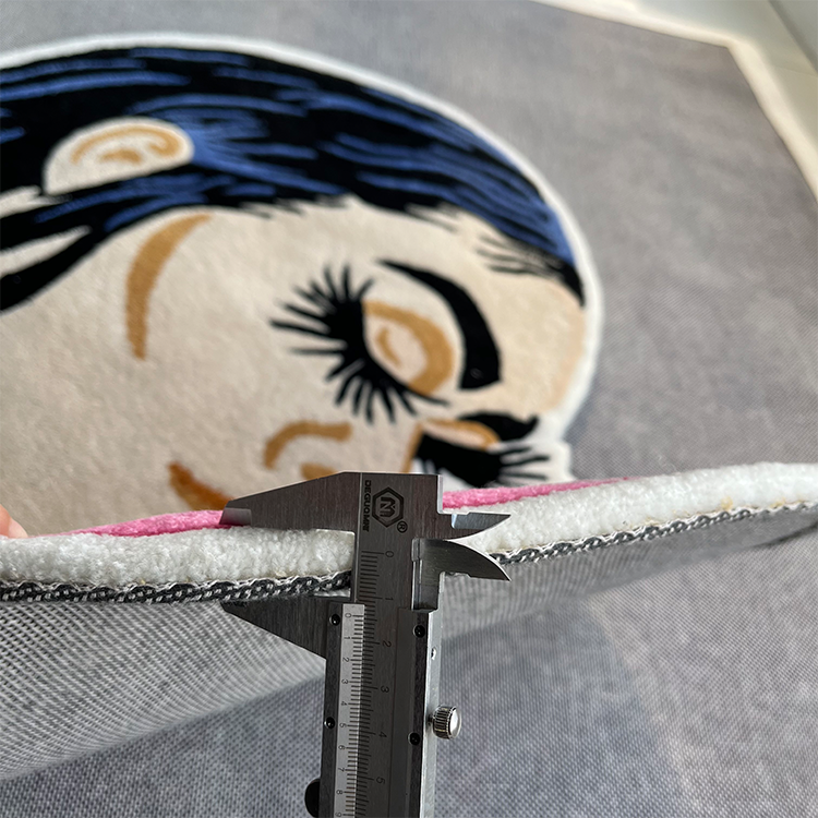 333 Rugs Anime Custom Shape Floor Mats Hand Tufted Carve Commercial Use