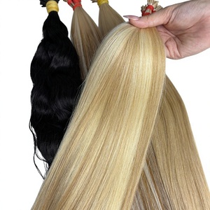 Extensions de cheveux vierges vietnamiens Rusa Hair I-Tips, couleurs personnalisables, lot de 100g - Product Image 2