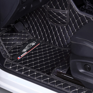 Tapetes de Lujo de Cuero para Coche con Volante a la Derecha para <span class=keywords><strong>Toyota</strong></span> 4Runner, Avalon, Civic, Crown, <span class=keywords><strong>GT</strong></span> <span class=keywords><strong>86</strong></span>, Cubierta de Alfombrilla Impermeable y Ecológica - Product Image 3