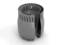 Impresora 3D de Metal y Aluminio Directo de Fábrica, PRS-M170, 500W de Alta Potencia, Impresora 3D Dental SLM