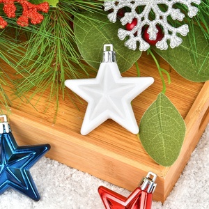 Colorful <b>PVC</b> Gourd Christmas Tree Ice <b>Strip</b> Snowflake Five-Pointed Star Hanging Pendant Set for Festive Arrangement - Product Image 3