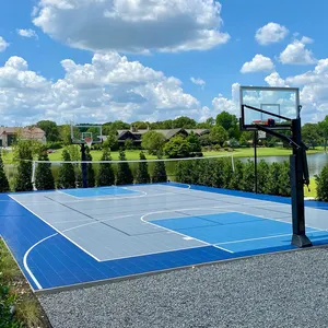 30x50 Multi-sport Plastic Flooring Tiles For Pickleball And Basketball Court Pickle Roll Pickleball Court