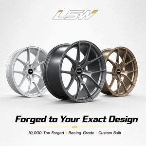 LS8066 Llantas forjadas personalizadas de 1 pieza con diseño de plato profundo 5x114.3 5x120 5x130 5x127, llantas de 17-26 pulgadas aptas para Mercedes Audi BMW Urus - Product Image 5