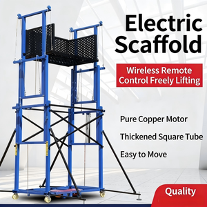 2-20 मीटर डिजाइन वायरलेस रिमोट कंट्रोल फोल्डिंग छोटे घरेलू रखरखाव लिफ्टिंग प्लेटफॉर्म मोबाइल इलेक्ट्रिक लिफ्टिंग मचान - Product Image 5
