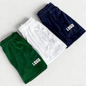 Shorts en maille tendance 2025 OEM avec impression en relief, style streetwear unisexe, personnalisables avec logo, pour le basketball, pour femmes et hommes - Product Image 2