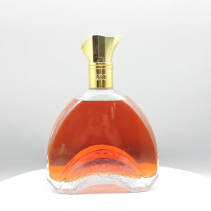 Botella Redonda de Vidrio para Licores de 50 <span class=keywords><strong>Cl</strong></span> a 70 <span class=keywords><strong>Cl</strong></span> con Corcho y Acabado Decorativo para Almacenamiento de Bebidas Alcohólicas - Product Image 1