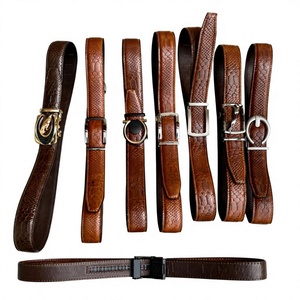 Ceinture en cuir de vachette pour homme, style vintage, boucle à ardillon en acier, longueur personnalisable, largeur 3,8 cm, durable, robuste, imperméable, écologique - Product Image 2