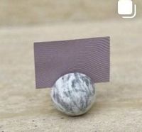 Porte-cartes de table en pierre de marbre naturel Offre Spéciale