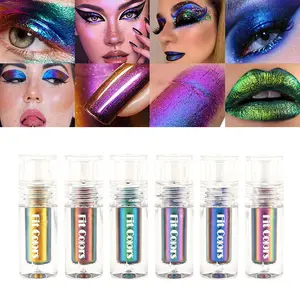 Long Lasting Holographic Makeup Eye Shadow Waterproof Neon Metallic Liquid Eyeshadow