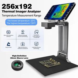CA-09D analyseur d'imagerie thermique 3D 256X192 pour les fuites de court-circuit PCB inspecter PC téléphone <span class=keywords><strong>réparation</strong></span> 30mm Micro objectif caméra imageur - Product Image 1