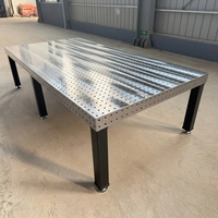 Nouvelle Station de Soudage 3D à Serrage Manuel, Acier Q355 Revêtu de Nitrure, Ouverture 16/28mm, Dimensions Personnalisables, Température Maximale 480°C
