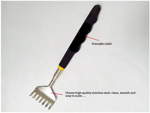 Rascador Retráctil de Acero Inoxidable de 7 Dientes para el Placer de los Ancianos, Rascador Navideño sin Necesidad de Ayuda de Otros - Product Image 4