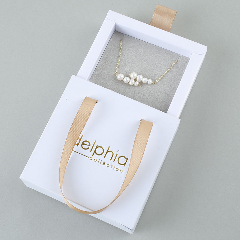 White with jewelry foam