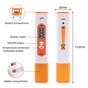 Hedao LCD affichage numérique stylo boisson sel valeur salinomètre Portable <span class=keywords><strong>test</strong></span> de <span class=keywords><strong>salinité</strong></span> pour <span class=keywords><strong>piscine</strong></span> d'aquarium - Product Image 5