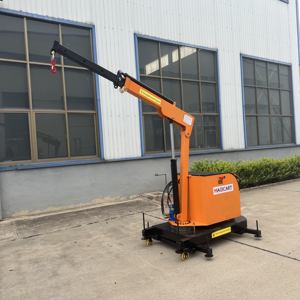 Nouveau entièrement électrique 1 tonne 2 tonnes grue hydraulique ménage Mobile manutention câble levage palan 380v grue levage palan - Product Image 4