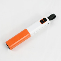 Lampe torche laser portable mini ABS légère pour extérieur, étanche, portée du faisceau 50-100m, longue autonomie de la batterie