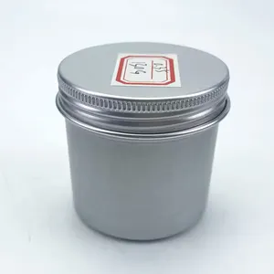 1000ml 2000ml Aluminum Tin Tea Box Food Grade Tall Tin Box Spice Empty Coffee Matcha Tea Tin Can 350ml Recyclable