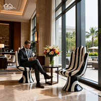 Chaise Fauteuil Façonnée à la Main pour Mobilier Commercial – Chaises de Loisirs Durables pour Extérieur, Salon, Club, Hall d'Hôtel – Fabricant de Meubles d'Accent