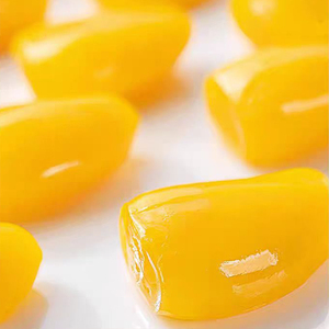 Fruity Mango Peeling Candy Gummy Peel-Off Mango Confección en bolsa de embalaje - Product Image 3