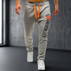 Pantalon de survêtement de fitness avec logo imprimé pour homme et femme, joggers gratuits, tendance de vente en gros, taux de vente élevé - Product Image 3