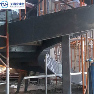 Escaliers en acier TianPuAn pour extérieur, design industriel droit, construction métallique, solution d'installation personnalisable - Product Image 3