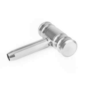 Aluminium Alloy Car Gear <b>Shift</b> <b>Knob</b> T Shape Ergonomic Silver With 3 Screws And 1 Wrench - Product Image 2