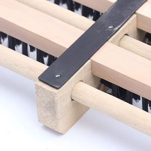 Brosse de botte en bois équitation <span class=keywords><strong>paillasson</strong></span> Sneaker nettoyage Durable saleté lourd Extra large devoir chaussure grattoir nettoyant facile à utiliser - Product Image 4