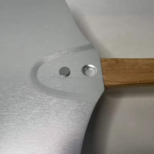 Paleta giratoria de pelar <span class=keywords><strong>Pizza</strong></span> de grado alimenticio, <span class=keywords><strong>pala</strong></span> giratoria, mango de madera sólida, tornillo de acero inoxidable, herramientas de hornear, precio de fábrica de regalo - Product Image 6