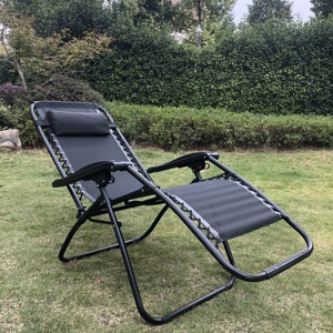 Chaise de plage <span class=keywords><strong>pliante</strong></span> portable, en <span class=keywords><strong>fer</strong></span>, avec <span class=keywords><strong>table</strong></span>, offre spéciale - Product Image 3