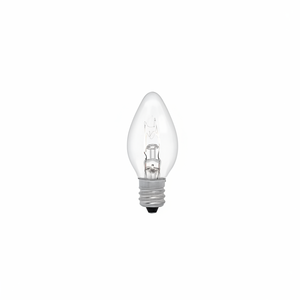 1 scatola di unità con 50 lampadine a incandescenza trasparenti E12 base 7.5W - Product Image 1
