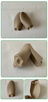 Embauchoirs en papier recyclé biodégradable et écologique, fabrication directe usine, vente en gros, couleur et taille personnalisables, très demandés