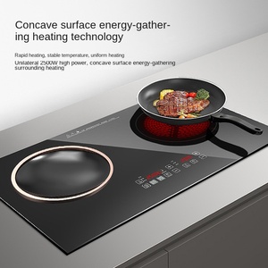Placa de Cocina Eléctrica Portátil de Doble Quemador con Superficie de Hierro Fundido, Control de Perillas y Temporizador, Tamaño de 24 Pulgadas para Uso en Hoteles - Product Image 6