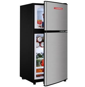 Réfrigérateur à double porte de 102 L avec compresseur, électrique, en plastique, à faible consommation d'énergie, pour usage domestique et hôtelier - Product Image 4