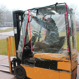Cubierta de lluvia para montacargas de tamaño OEM, material de PVC que se adapta a Logotipo de hasta 6.000 y 12.000 libras, modelo 'cc' by - Product Image 5