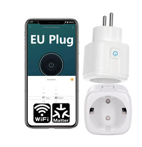 ปลั๊กอัจฉริยะ MT-EU Matter Smart Plug WIFI Socket Matter WiFi Smart Socket Plug EU 16A ใช้งานร่วมกับ Alexa และ Google Home ได้ - Product Image 1