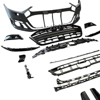 Pour Audi A8 D5 S8 Pare-chocs avant Pare-chocs arrière Kits de carrosserie Plastique ABS 2018-2021 Directement de l'usine