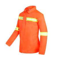 Uniformes de travail Orange pour les travailleurs de l'hygiène, vente en gros