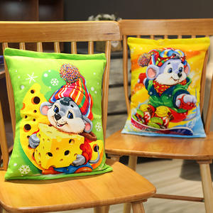 Commercio all'ingrosso Super Soft 3D Stampa Cibo Peluche Cuscino Cioccolato Spuntino Cuscino - Product Image 5