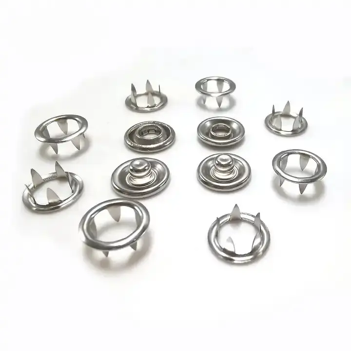 Aangepaste Maat Vijf Klauw Ring Metalen Snap Kledingaccessoires Zink Legering Drukknop Van Baby Kleding Gesp Metalen Knop