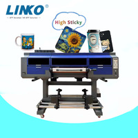 Imprimante laser UV LINKO 2026 tout-en-un pour transfert de film PET UV, laminage à feuille d'or pour autocollants A1, dimension 600 mm