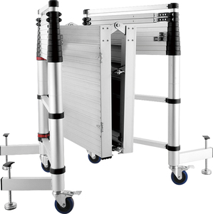 Đa Mục Đích 20 Bước Giàn Giáo Nhôm Kính Thiên Văn Tháp Thang Cho Xây Dựng - Product Image 6