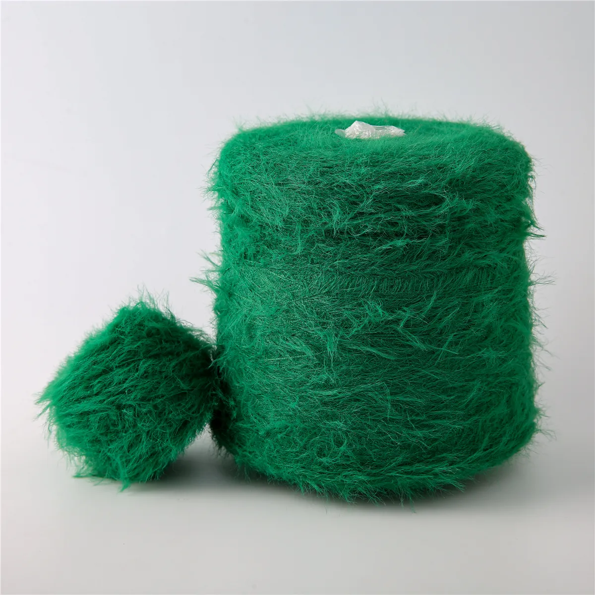 Dry NW Delivery Long Hair Feather Knitting Yarn 100D 100% Nylon Fancy Yarn 4cm Mink Yarn