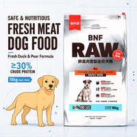 Fabricant d'aliments pour chiens, formule complète canard et poire en vrac de 10 kg pour marque privée