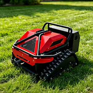 Cortadora de Césped Rotativa con Control Remoto de 600 mm, Híbrida Gasolina-Eléctrica de 224 cc, para Trabajo Pesado, Comercial, para Pendientes, con Envío Gratuito, Certificación CE y EPA - Product Image 1