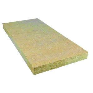 High Performance Noise Reduce Fireproof Insulation Rock Wool Acoustic Wall Panel