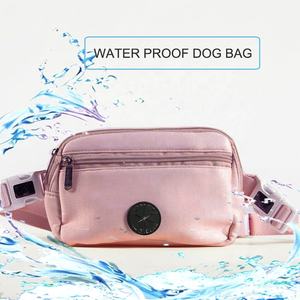 Bolso <span class=keywords><strong>de</strong></span> nailon negro para Perro, bolsa <span class=keywords><strong>de</strong></span> hombro para aperitivos, caminar, con agujero, logo - Product Image 3