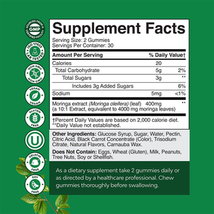 Gummies <span class=keywords><strong>de</strong></span> <span class=keywords><strong>Moringa</strong></span> Bio à l'Huile <span class=keywords><strong>de</strong></span> <span class=keywords><strong>Moringa</strong></span> et aux <span class=keywords><strong>Graines</strong></span> <span class=keywords><strong>de</strong></span> <span class=keywords><strong>Moringa</strong></span> Bio <span class=keywords><strong>pour</strong></span> un Effet Minceur Amélioré – Vente Directe Usine - Product Image 4