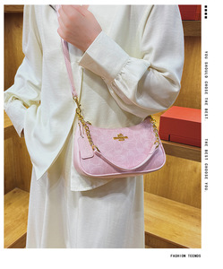Bolsos de Mano para Mujer, Diseño Geométrico de Alta Gama, Estilo Ligero y Lujoso, Cierre de Cremallera, Cadena de PU, Correa Única, Verano, Sencillo y Versátil - Product Image 6