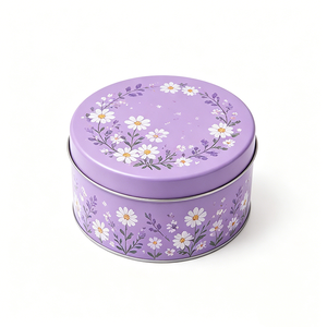Boîte en métal à couvercle ouvrable personnalisable, impression OEM, emballage carré en métal, artisanat écologique pour cartes, puzzles, cosmétiques, rangement de cadeaux - Product Image 5