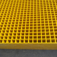 Grille en plastique renforcé de fibres de verre, panneau de grille GRP, grille de sol robuste, antidérapante, non corrosive